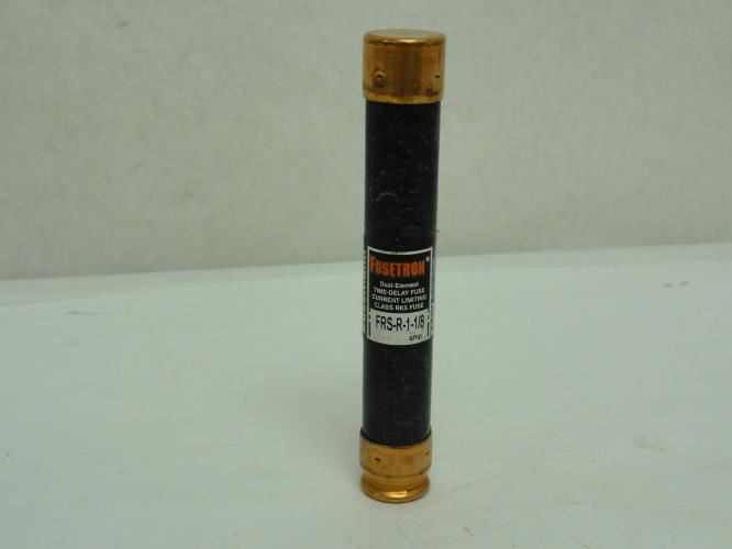 Bussmann FRS-R-1-1/8; Time Delay Fuse; 1-1/8A; 600VAC/300VDC