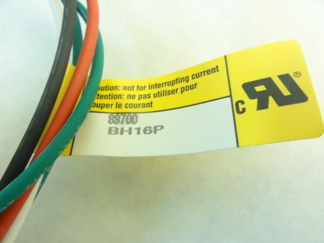 TPC Wire & Cable 89700; Female Receptacle; 4P; 90 DEG.