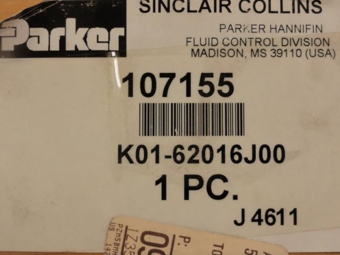 Parker K01-62016J00; Pneumatic Actuated Valve; 1-1/2 FPT 250Psi