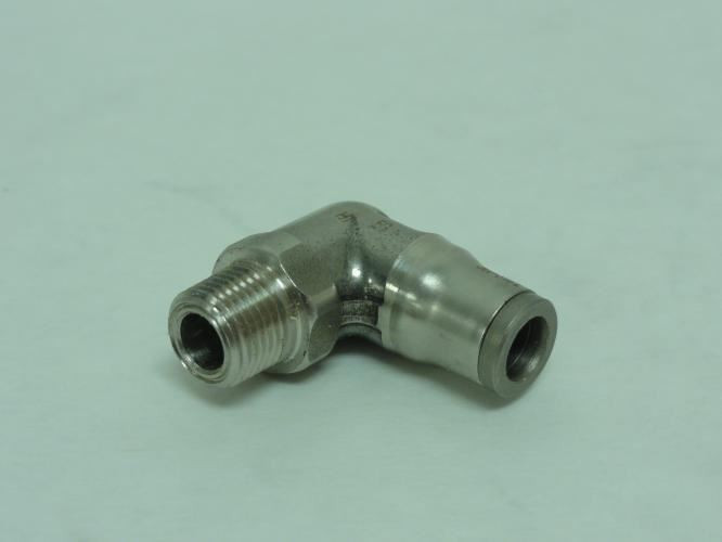 Legris 3889 06 11; Push-to-Connect Fitting; 90Deg; 6mm x 1/8Npt
