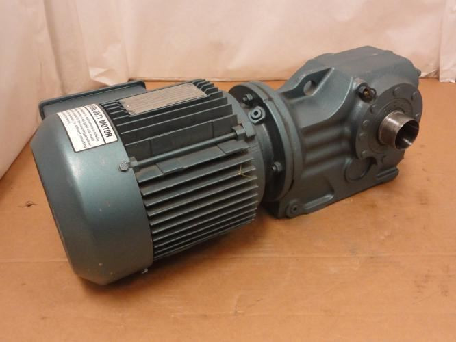 SEW KT47TDT90S4-KS-29:32; Gearmotor; 29.32:1 Ratio; 230/460V