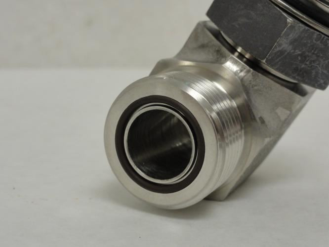 MFG- FS6801-12-12-NWO-SS; Elbow; SS-316; 3/4 OFS x 3/4 BOSS