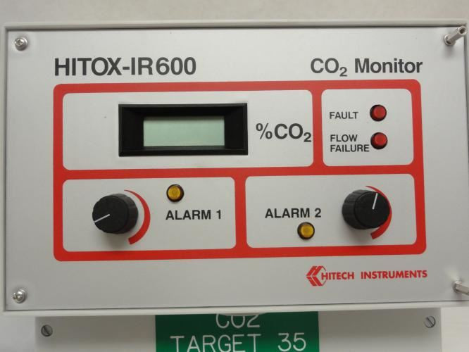 HiTech IR600; HITOX Wall Mount Infrared Gas/CO2 Analyzer