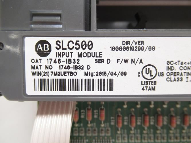 Allen-Bradley 1746-IB32; I/O Module SLC500 Series: D
