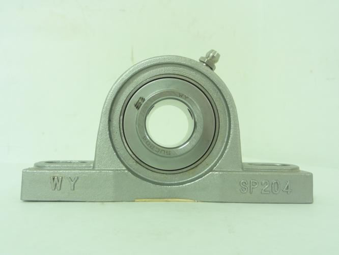 IPTCI SUCSP-204; Pillow Block Bearing; 2-Bolt; 20mm Bore