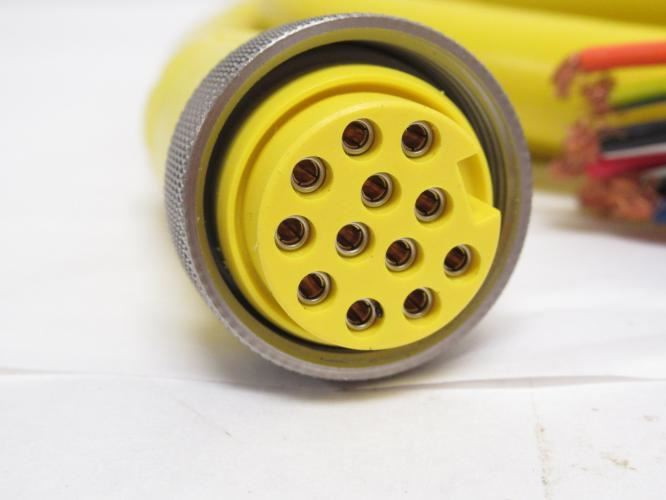 Woodhead 302000A01F1201; Female Straight Connector 12' Long