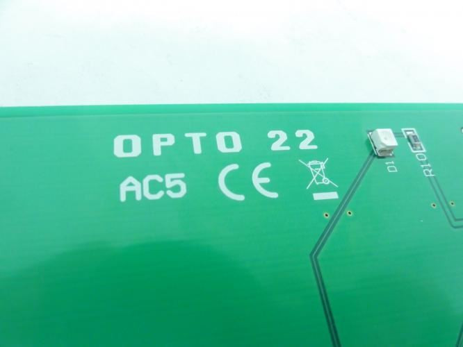Opto 22 AC5; ISA Bus To Card Edge I/O Rack; w/o cable