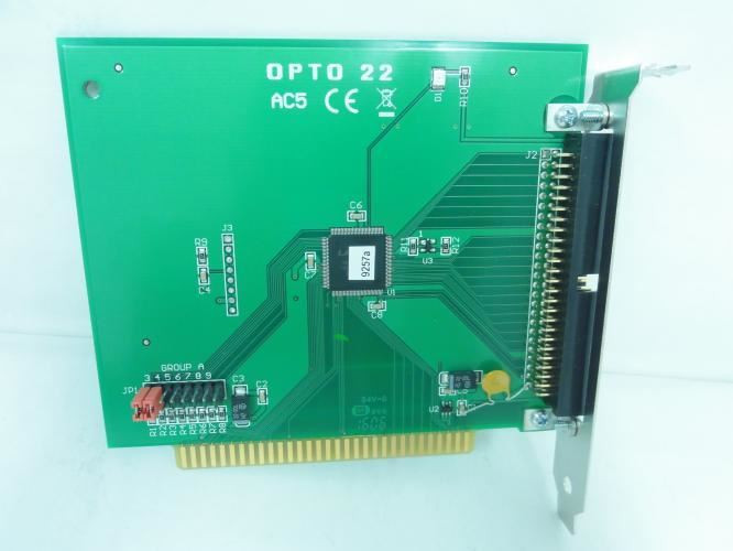 Opto 22 AC5; ISA Bus To Card Edge I/O Rack; w/o cable