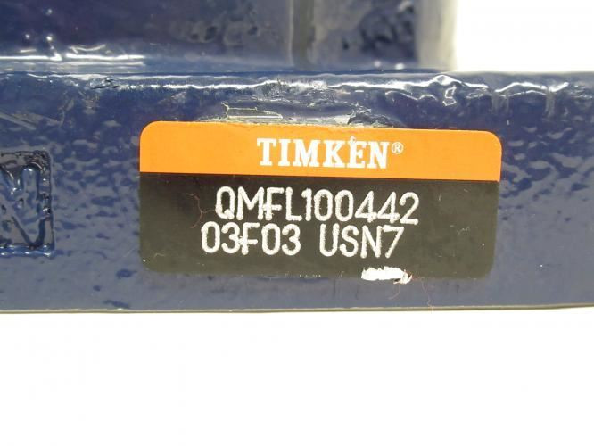 Timken QMFL100442; Flange Bearing 3"ID; Spherical Roller 4-Bolt
