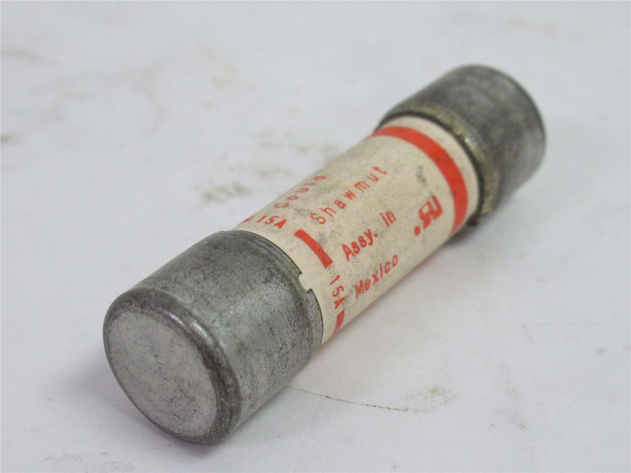 Gould A25X15-1; Lot-4 Ferraz Fuse; 15A; 300VAC