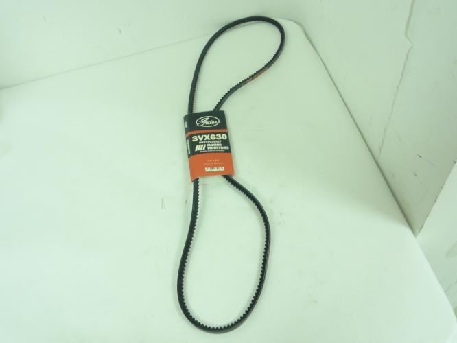 Gates 3VX630; V-Belt; 63" L; 3/8" Top Width