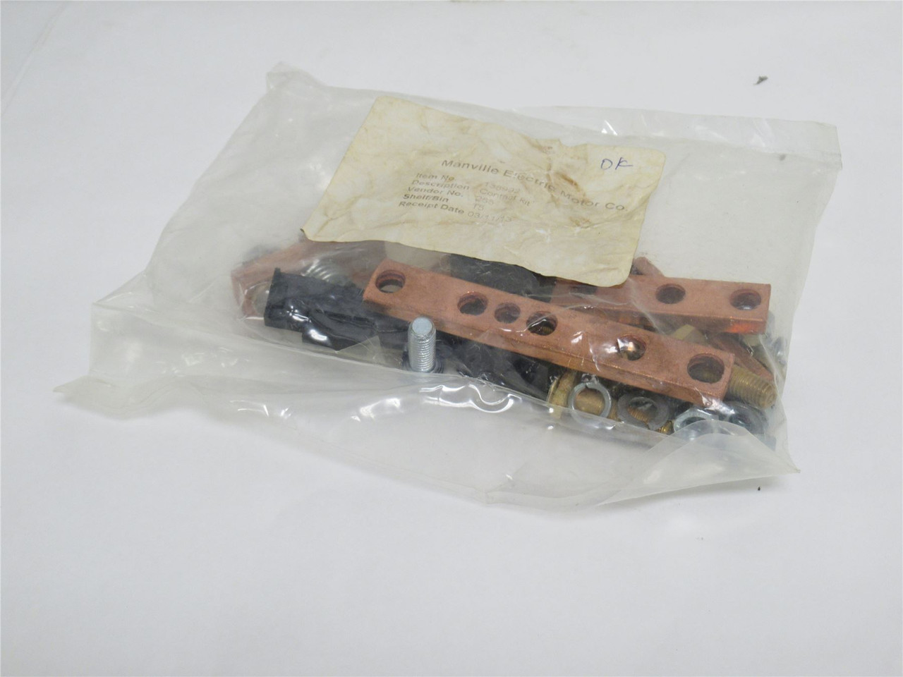 Manville Electric 138992; Contact Replacement Kit