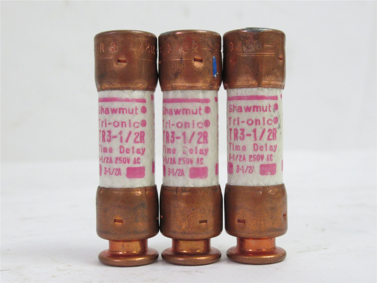 Shawmut TR3-1/2R; Lot-3 Trionic Fuse; 3-1/2A; 250VAC