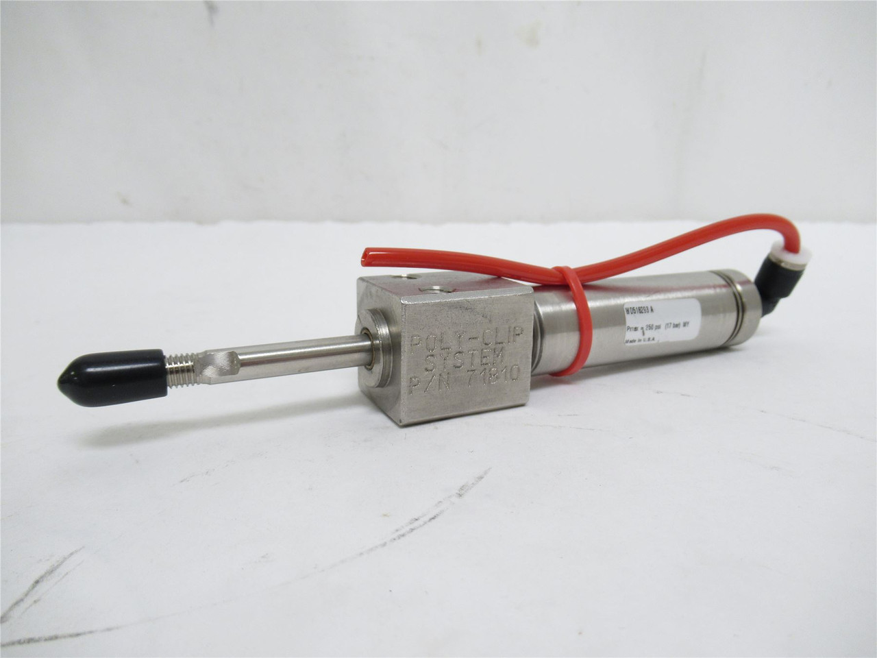 Poly-Clip 71810; Clipper Cylinder; 0.80" Cylinder Body OD