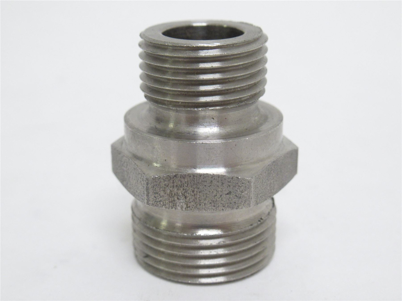 Scan American 601079; Straight Connector; SS; M33