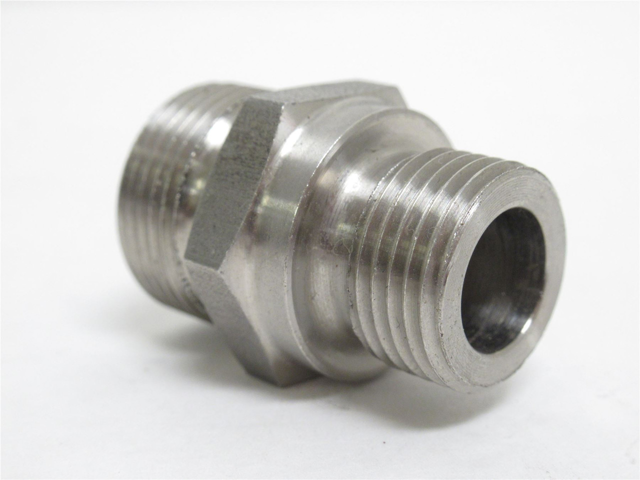 Scan American 601079; Straight Connector; SS; M33