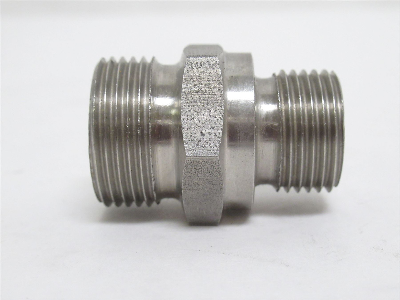 Scan American 601079; Straight Connector; SS; M33