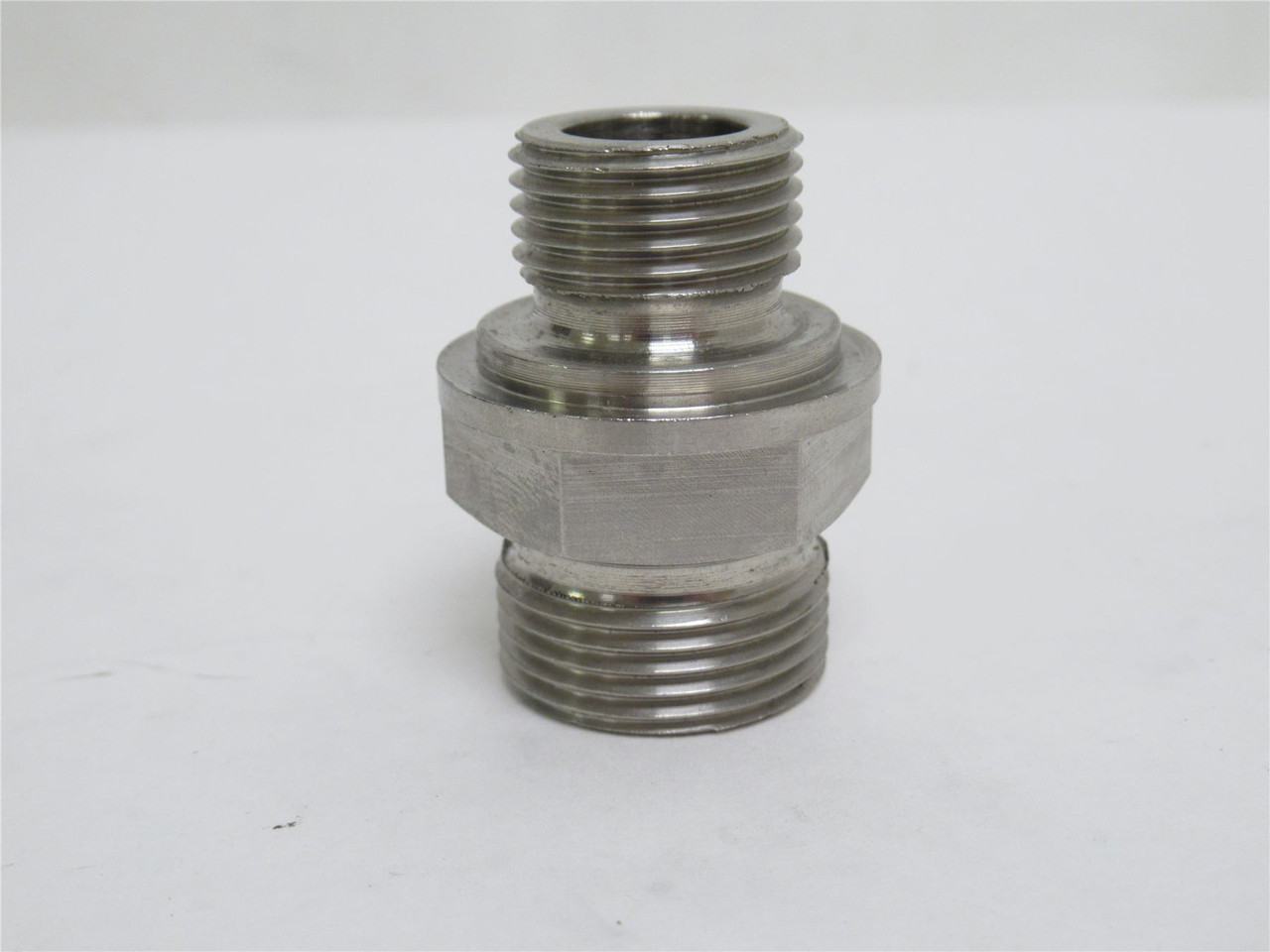 Scan American 931920; Flanged Connector; SS; 0.7 x 0.86"OD