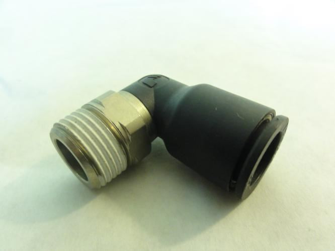 Legris 441930; Elbow Fitting; 12mm Hose OD; 3/8" BSPT