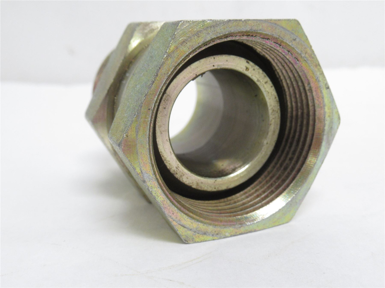 Brennan 1404-20-20; Straight Adaptor 1-1/4 NPT  x 1-1/4 NPT