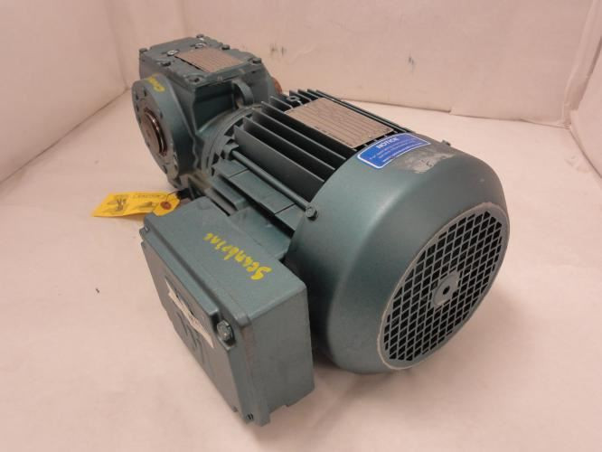 SEW SH57DT90S4/2; Gearmotor; 24.77 Ratio; 460V; 1720/3350Rpm