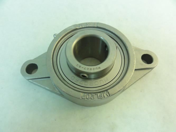 AMI MUCFL207-20; Flange Bearing; 2-Bolt; 1.25"ID