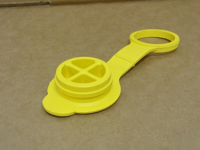 Woodhead 50W50; Connector Cap; Yellow; Rubber