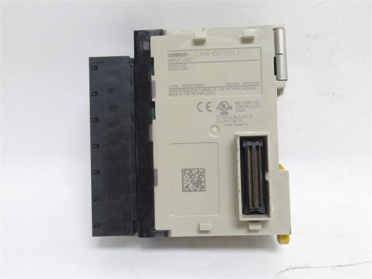 Omron CJ1W-ID211; Input Unit; 7mA; 24VDC