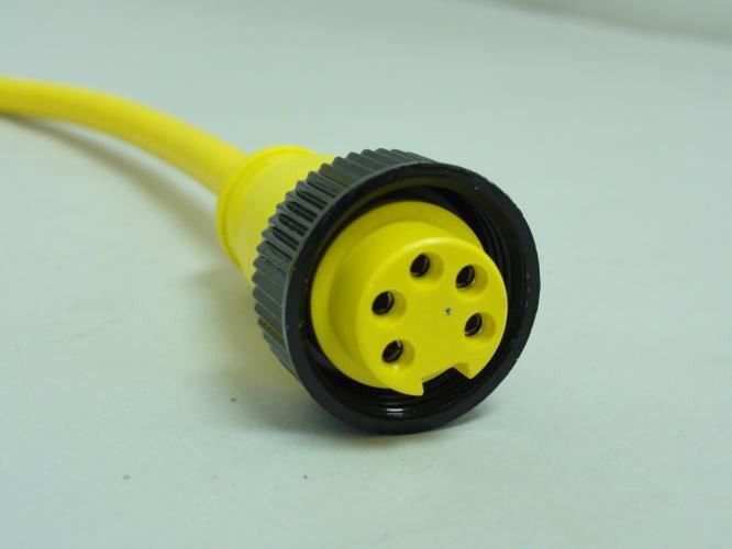 Woodhead 1300061264; Single-Ended Cordset 20' Long; 5.6A; 300V