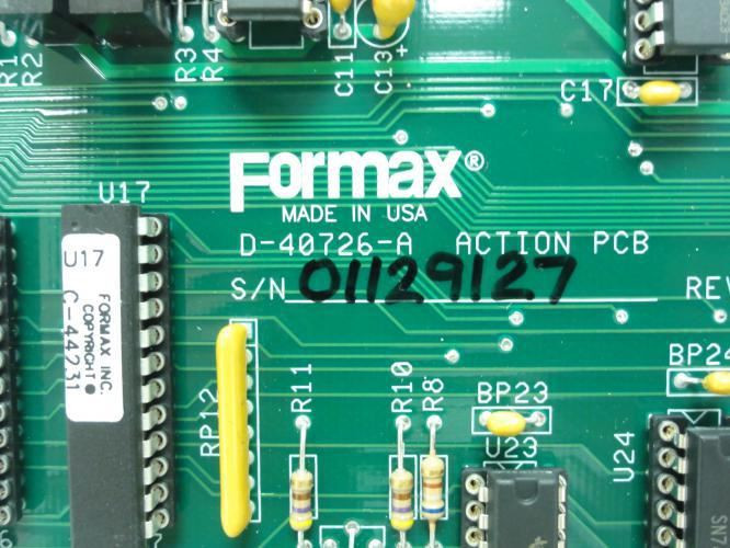 Formax D-40726-A; Action PC Board