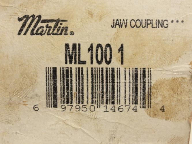 Martin ML100 1; Jaw Coupler Hub; 1-1/4"ID x 2.53" OD
