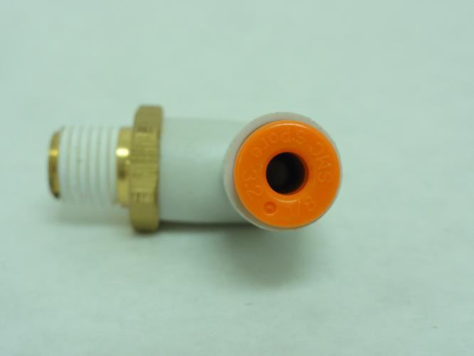 SMC KQ2L01-33S; Lot-3; Male Elbow; 90Deg; Size: 1/8"