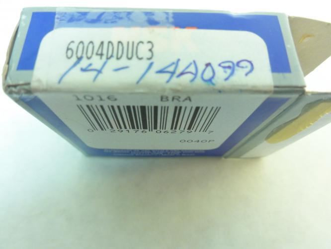 NSK 6004DDUC3; Ball Bearing; 20mm ID; 42mm OD; 12mm Width