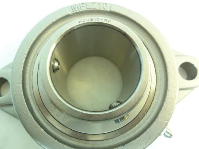 AMI MUCFL210-32; Flange Bearing; 2-Bolt; 2"ID