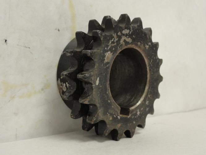 Browning D40B18-1-1/2; Double Sprocket # 40; 18Teeth; 1-1/2"ID