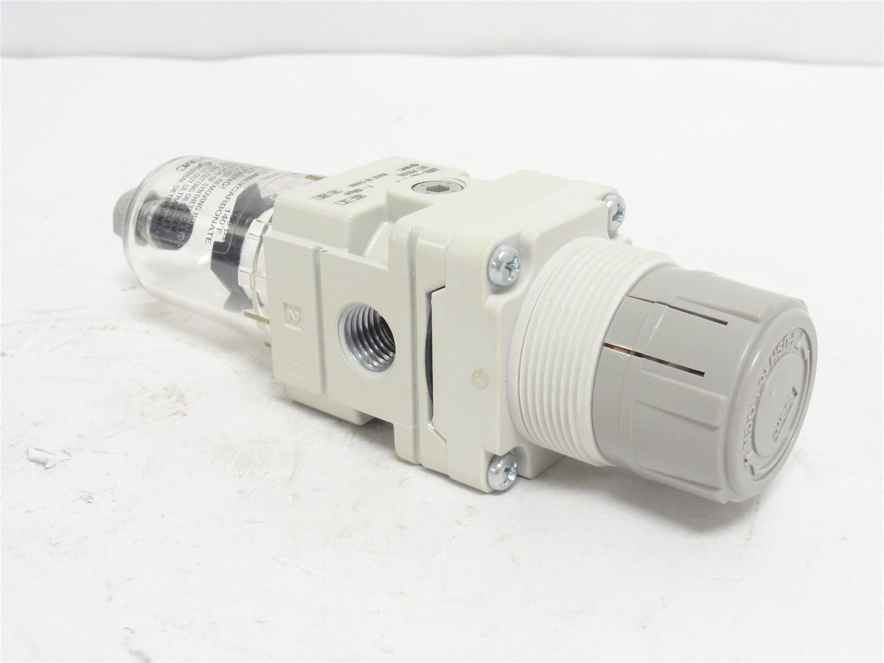 SMC AW20-NO2-Z-A;  Filter/Regulator Module; 7-100PSI; 1/4NPT