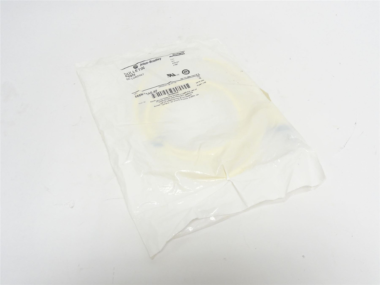 Allen-Bradley 889N-F5AE-6F; QD Cordset; 5-Pin; 6' Long