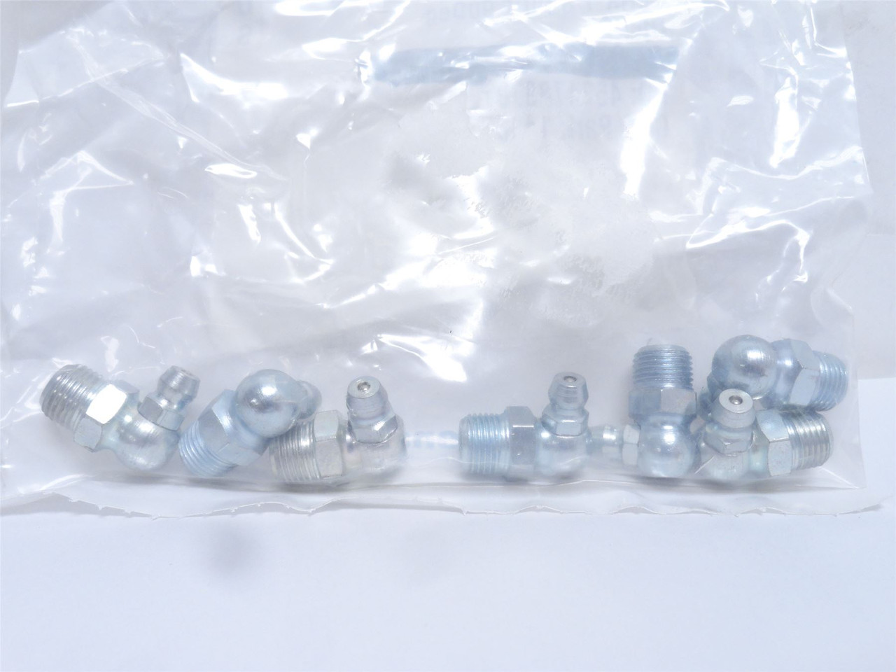 Fastenal 60104; Bag-7; Steel Zinc Grease Fitting W/Ball Check