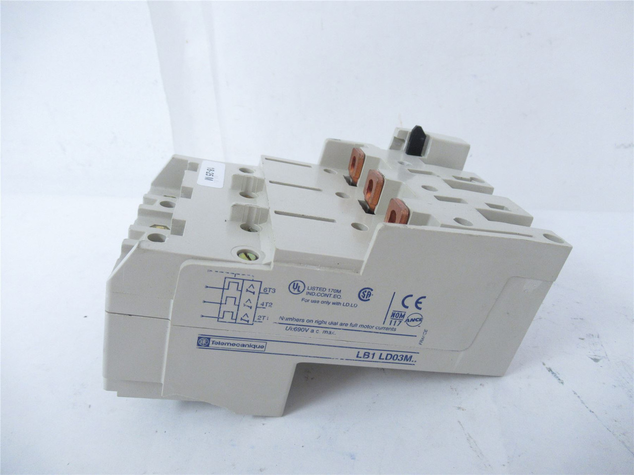 Telemecanique LB1LD03M22; Overload Relay 18-25A 220-240VAC