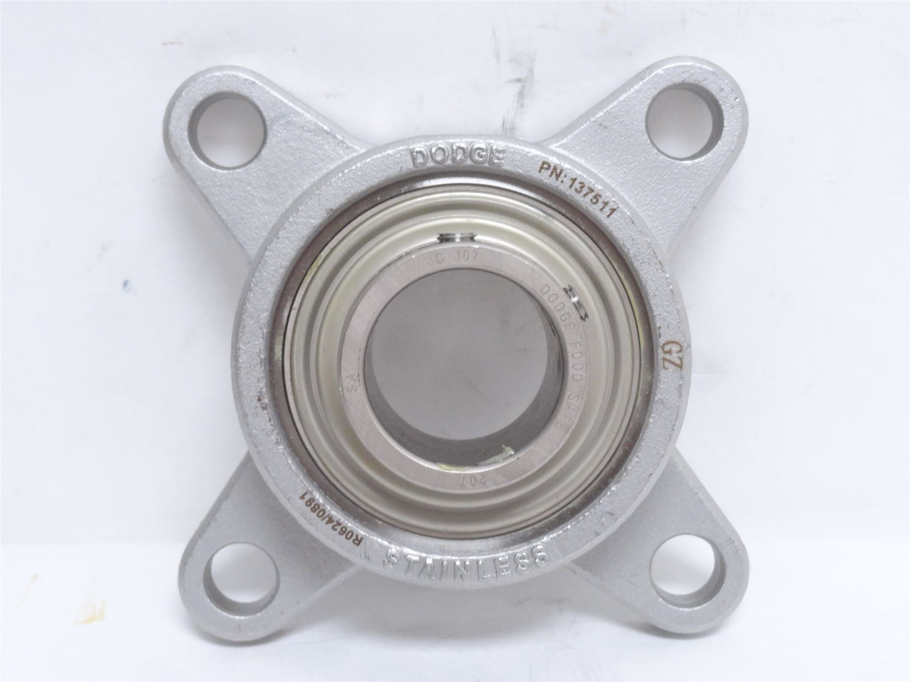 Dodge F4B-SCFS-107-SHFS; Flange Bearing 137511; SS 1-7/16"ID