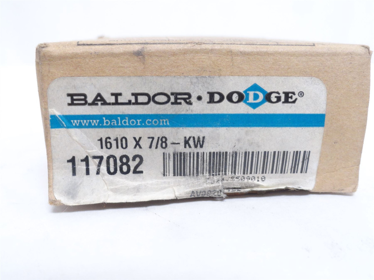 Dodge 1610x7/8-KW; Taper Lock Bushing 117082; 7/8"ID