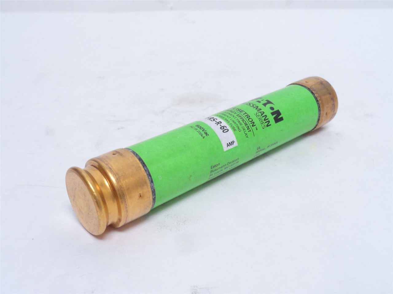 Bussmann FRS-R-60; Dual-Element Time Delay Fuse; 60A; 600VAC