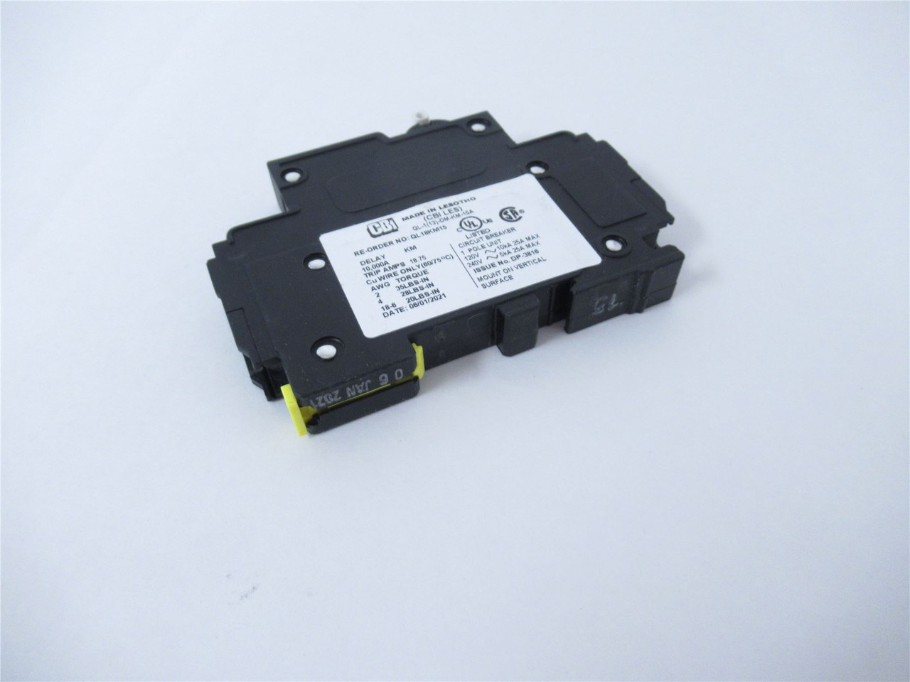 CB1 QL-1(13)-DM-KM-15A; Circuit Breaker 15A 50Hz