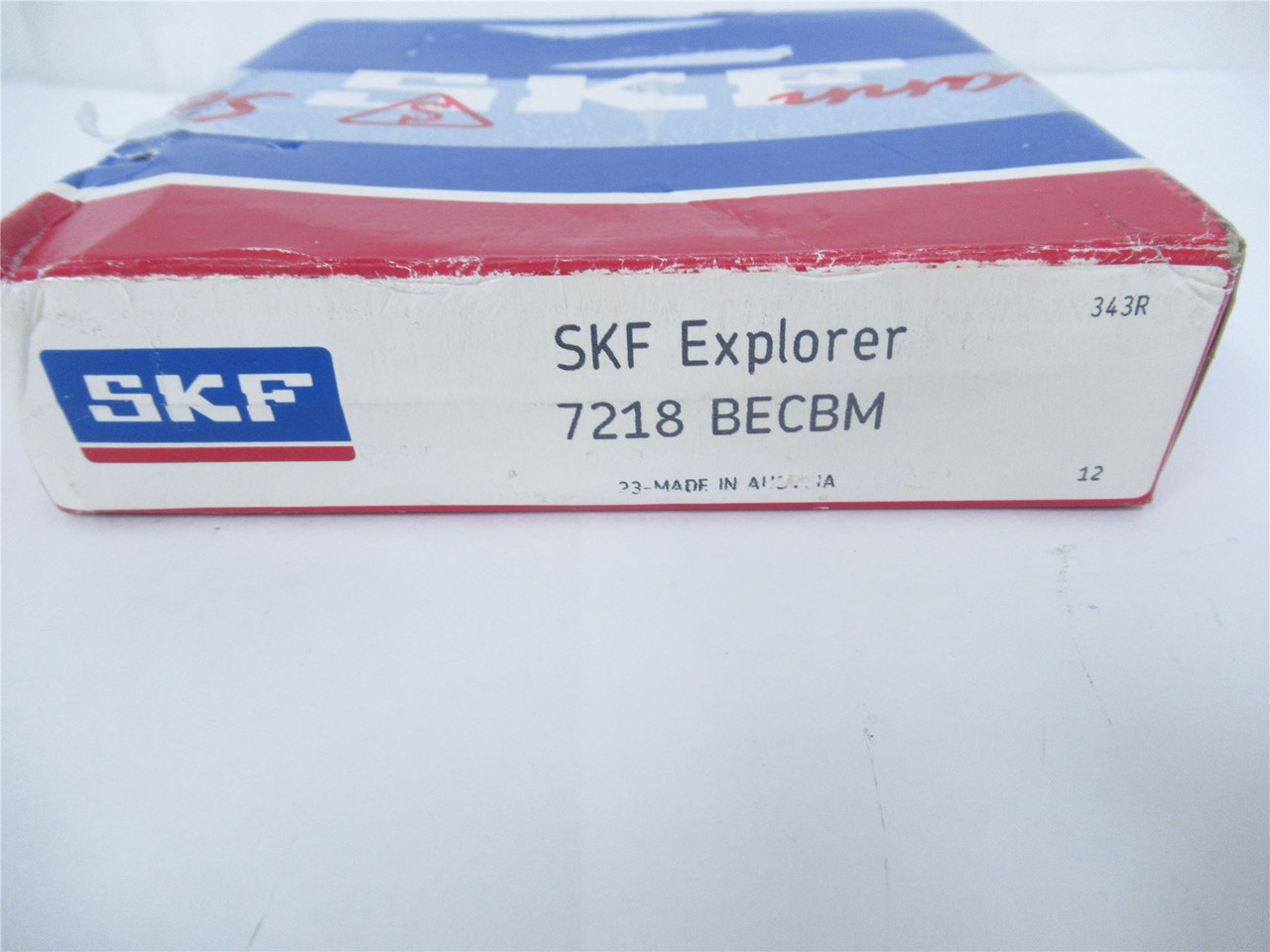SKF 7218 BECBM; Angular Contact Bearing 90mmID 160mmOD 30mmW