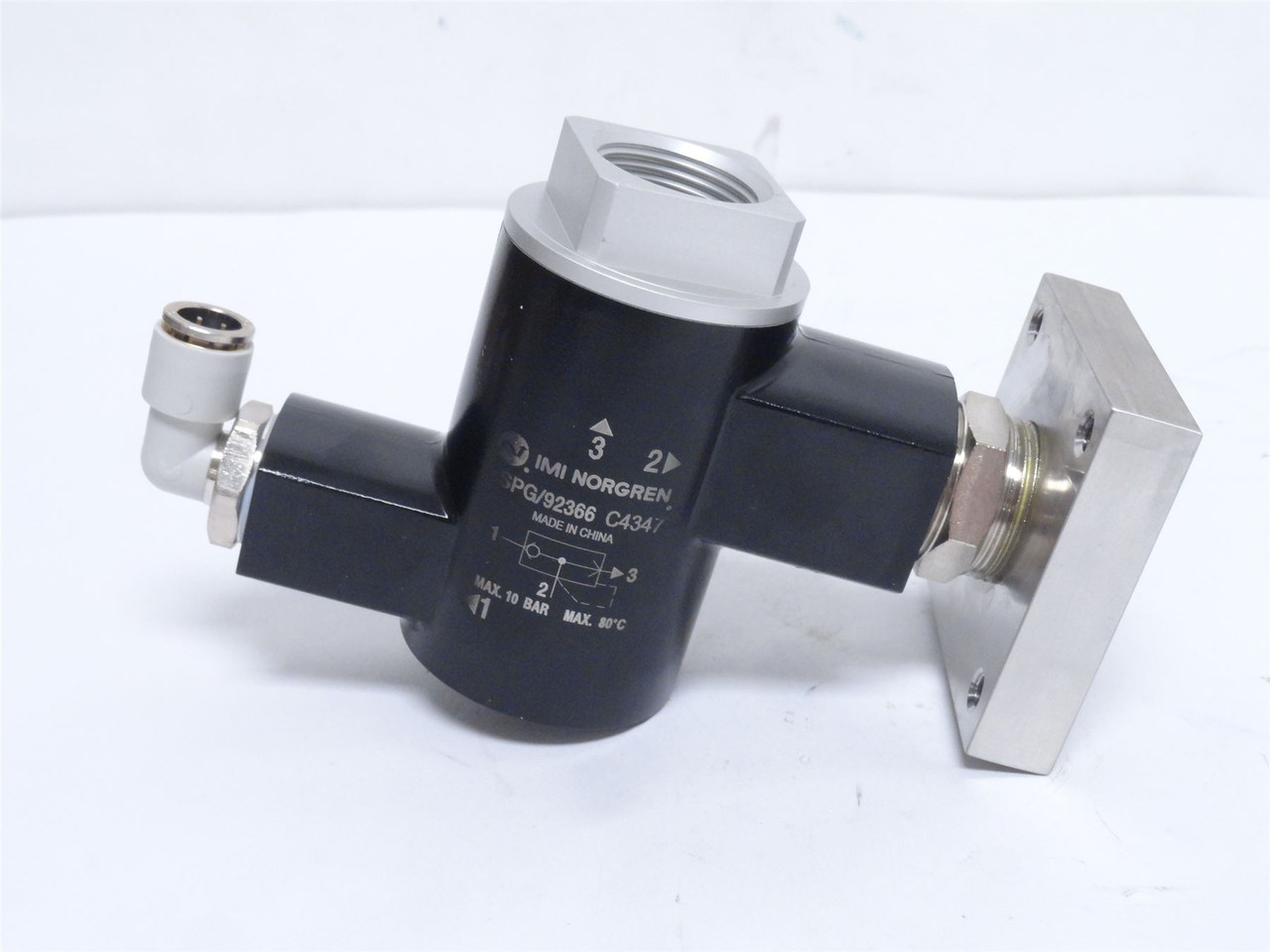 Multivac 107423013; Quick Air Exhaust; 2-3/8" Flange; 3/4NPT