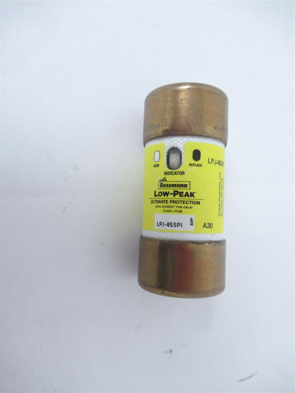 Bussmann LPJ455PI; Fuse 45A  300 kA  600 Vac