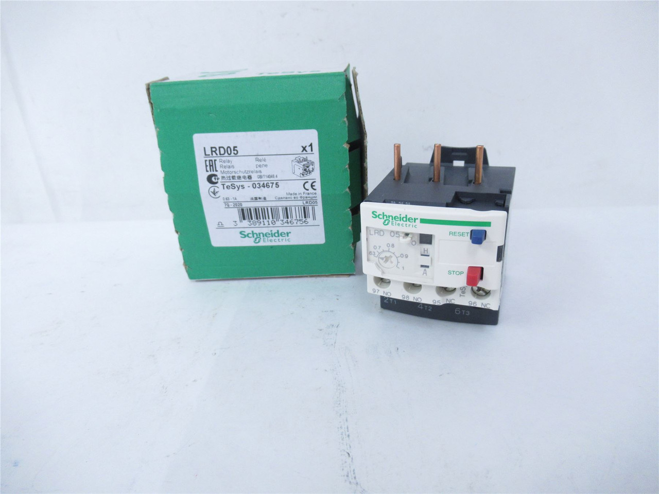 Schneider LRD05; Overload Relay  0.6-1A 690V 3 Phase