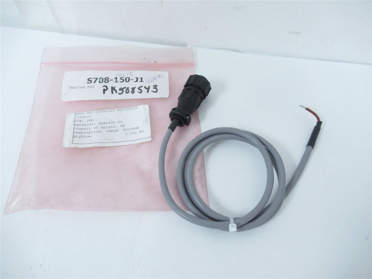 Cryovac ZSP852003; Cable Voltage