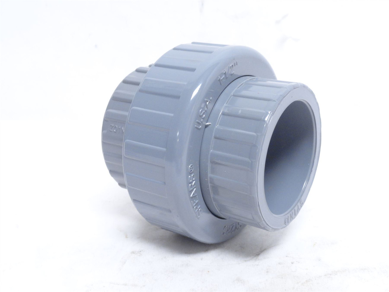 Spears 857-015C; PVC Pipe Union; Size: 1-1/2" Socket; Sch: 80