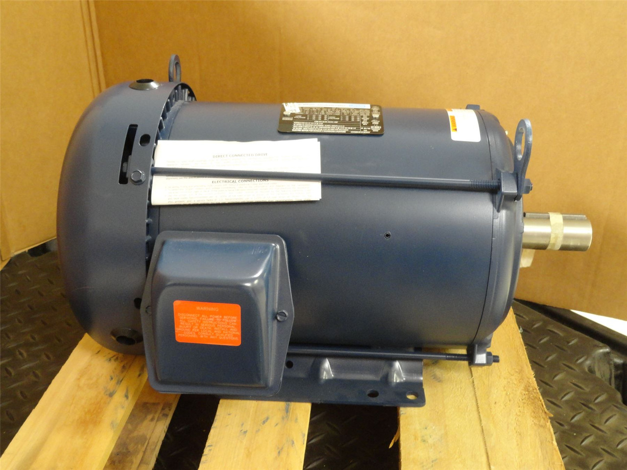 Leeson GT1519; AC Motor; 10HP; 230/460V; 1762RPM; 3PH; 60HZ